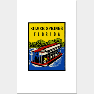 Silver Springs Florida Decal Posters and Art